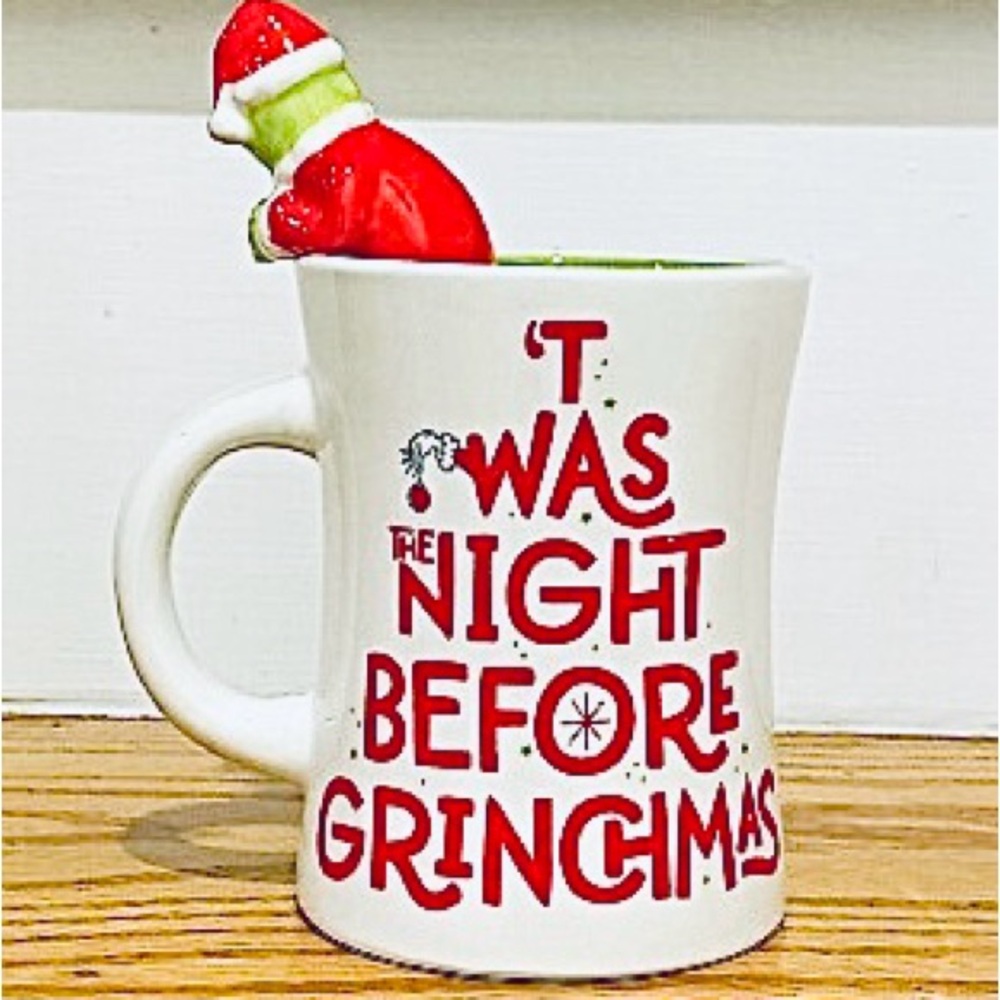 NEW! ‘Twas The Night Before Grinchmas Grinch Mug